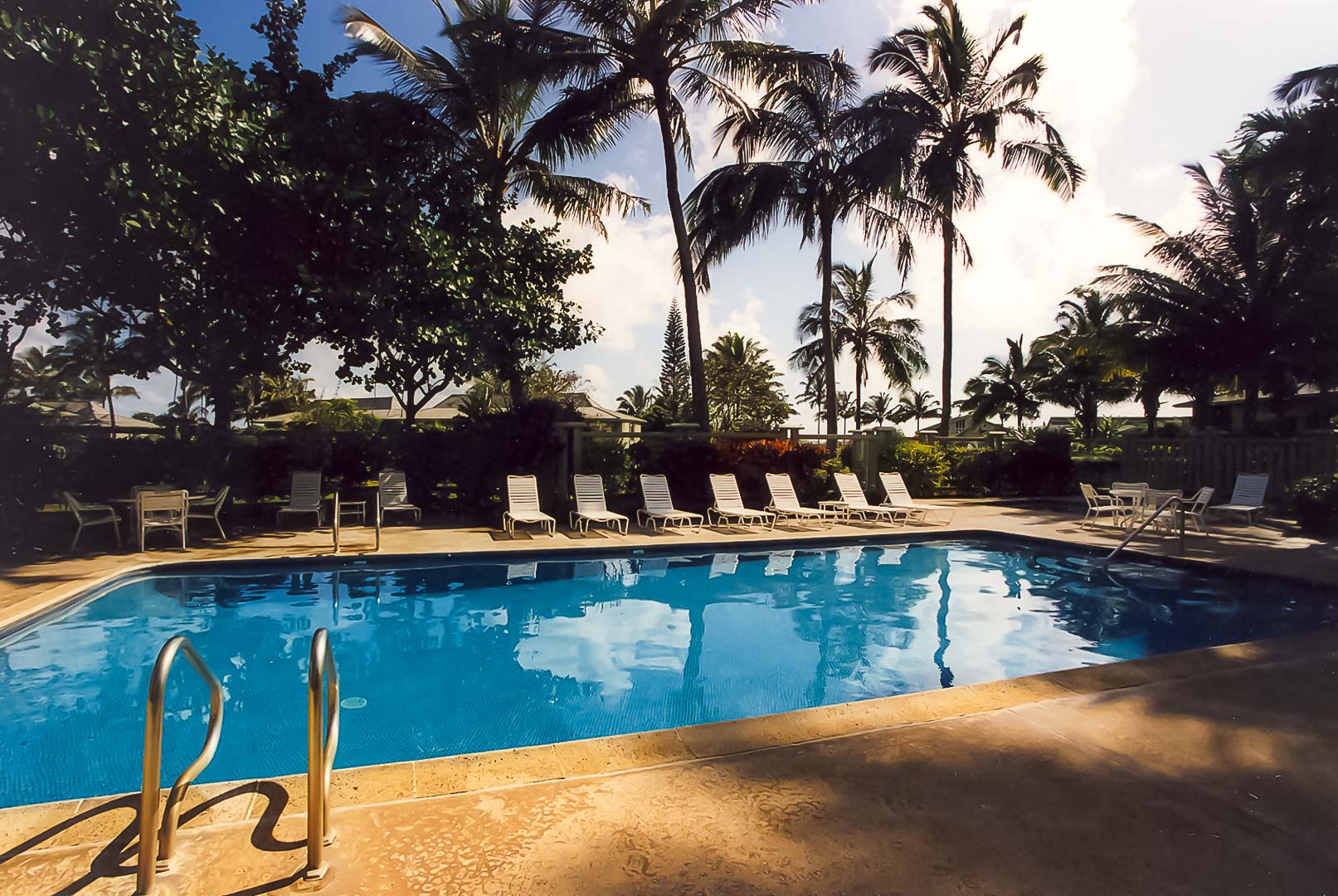 A refreshing pool at VRI's Alii Kai Resort in Hawaii